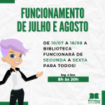 Funcionamento BC – Julho e Agosto – 2023