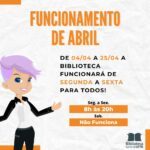Funcionamento BC – Abril 2025
